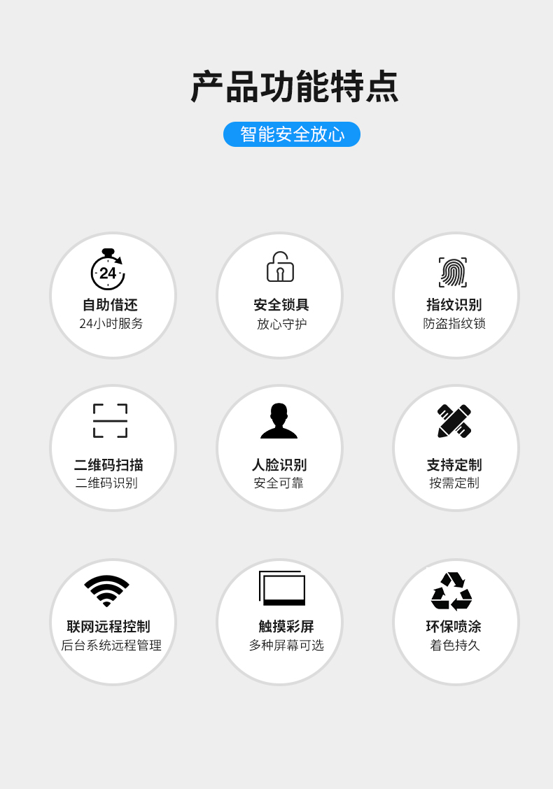RFID智能書柜主要功能及優(yōu)勢